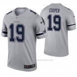Camiseta NFL Legend Dallas Cowboys 19 Amari Cooper Inverted Gris