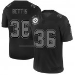 Camiseta NFL Limited Pittsburgh Steelers Bettis 2019 Salute To Service Negro