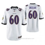 Camiseta NFL Game Baltimore Ravens Randin Crecelius Blanco
