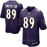 Camiseta NFL Game Baltimore Ravens Smith Sr Violeta